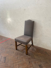 Load image into Gallery viewer, A Set of Eight Oak Dining Chairs - for recovering