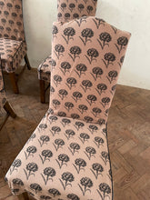 Load image into Gallery viewer, A Set of Eight Oak Dining Chairs - for recovering