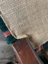 Load image into Gallery viewer, Victorian Open Arm Chair by Gillows reupholstered in Robert Kime