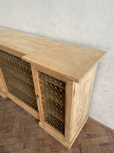 Load image into Gallery viewer, Antique Pine Breakfront Sideboard