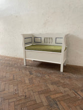 Load image into Gallery viewer, Small Vintage Hall Bench - Swedish Style