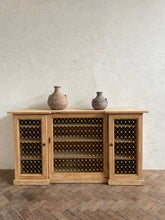 Load image into Gallery viewer, Antique Pine Breakfront Sideboard