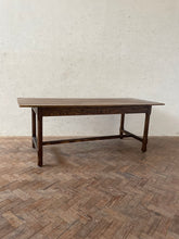 Load image into Gallery viewer, Vintage Refectory Dining Table