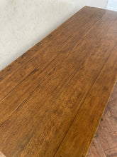 Load image into Gallery viewer, Vintage Refectory Dining Table