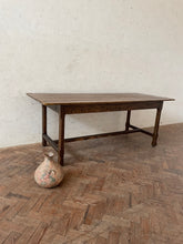 Load image into Gallery viewer, Vintage Refectory Dining Table
