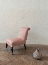 Load image into Gallery viewer, Napolean III Scroll Back Slipper Chair