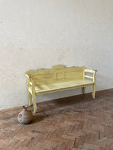 Load image into Gallery viewer, Yellow Hungarian Bench