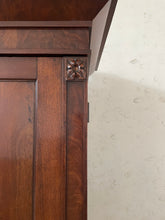 Load image into Gallery viewer, George III Mahogany Linen Press with Hanging Rail