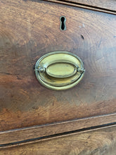 Load image into Gallery viewer, George III Mahogany Linen Press with Hanging Rail