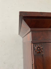 Load image into Gallery viewer, George III Mahogany Linen Press with Hanging Rail