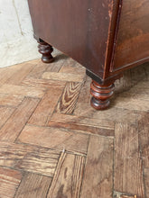 Load image into Gallery viewer, George III Mahogany Linen Press with Hanging Rail