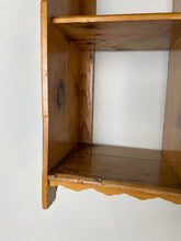 Load image into Gallery viewer, French Pine Cabinet with a Zigzag Trim