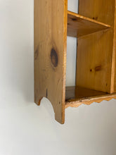 Load image into Gallery viewer, French Pine Cabinet with a Zigzag Trim
