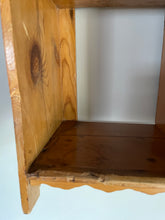 Load image into Gallery viewer, French Pine Cabinet with a Zigzag Trim