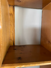 Load image into Gallery viewer, French Pine Cabinet with a Zigzag Trim