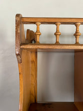 Load image into Gallery viewer, French Pine Cabinet with a Zigzag Trim