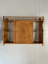 Load image into Gallery viewer, French Pine Cabinet with a Zigzag Trim