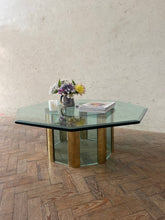 Load image into Gallery viewer, 1970's Glass Coffee Table