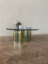 Load image into Gallery viewer, 1970's Glass Coffee Table