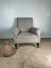Load image into Gallery viewer, Large Victorian Armchair by Jas Shoolbred