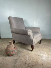 Load image into Gallery viewer, Large Victorian Armchair by Jas Shoolbred