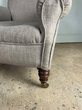 Load image into Gallery viewer, Large Victorian Armchair by Jas Shoolbred