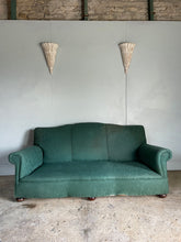 Load image into Gallery viewer, 1930s Sofa with Bun Feet