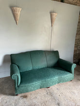 Load image into Gallery viewer, 1930s Sofa with Bun Feet