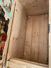 Load image into Gallery viewer, Brown and Green 1956 painted Hungarian Marriage Chest