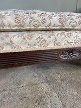 Load image into Gallery viewer, Regency Settee with a Scroll End