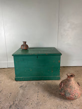 Load image into Gallery viewer, Painted Antique Chest