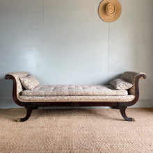 Load image into Gallery viewer, *On Hold* Regency Settee with a Scroll End