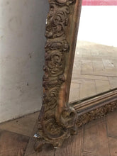 Load image into Gallery viewer, Circa 1800 Gilded French Mirror with orginal glass