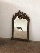 Load image into Gallery viewer, Circa 1800 Gilded French Mirror with orginal glass