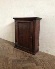 Load image into Gallery viewer, 18th C English Oak Wall Cabinet