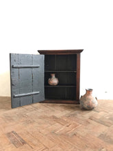 Load image into Gallery viewer, 18th C English Oak Wall Cabinet