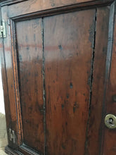 Load image into Gallery viewer, 18th C English Oak Wall Cabinet