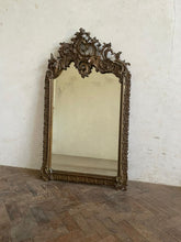 Load image into Gallery viewer, Circa 1800 Gilded French Mirror with orginal glass