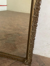 Load image into Gallery viewer, Circa 1800 Gilded French Mirror with orginal glass