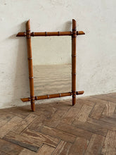 Load image into Gallery viewer, French Bamboo Mirror