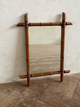 Load image into Gallery viewer, French Bamboo Mirror