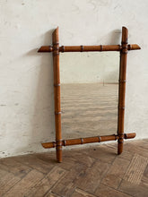Load image into Gallery viewer, French Bamboo Mirror