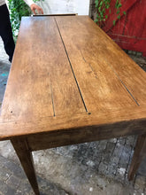 Load image into Gallery viewer, Antique French Cherry Wood Kitchen Table