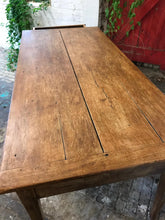 Load image into Gallery viewer, Antique French Cherry Wood Kitchen Table
