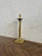 Load image into Gallery viewer, Brass Column Lamp