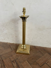 Load image into Gallery viewer, Brass Column Lamp