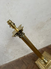 Load image into Gallery viewer, Brass Column Lamp