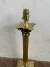 Load image into Gallery viewer, Brass Column Lamp