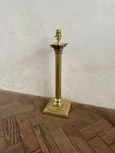 Load image into Gallery viewer, Brass Column Lamp