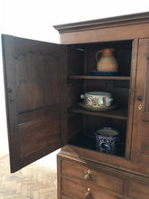 Load image into Gallery viewer, Very Large George III Oak Cupboard.